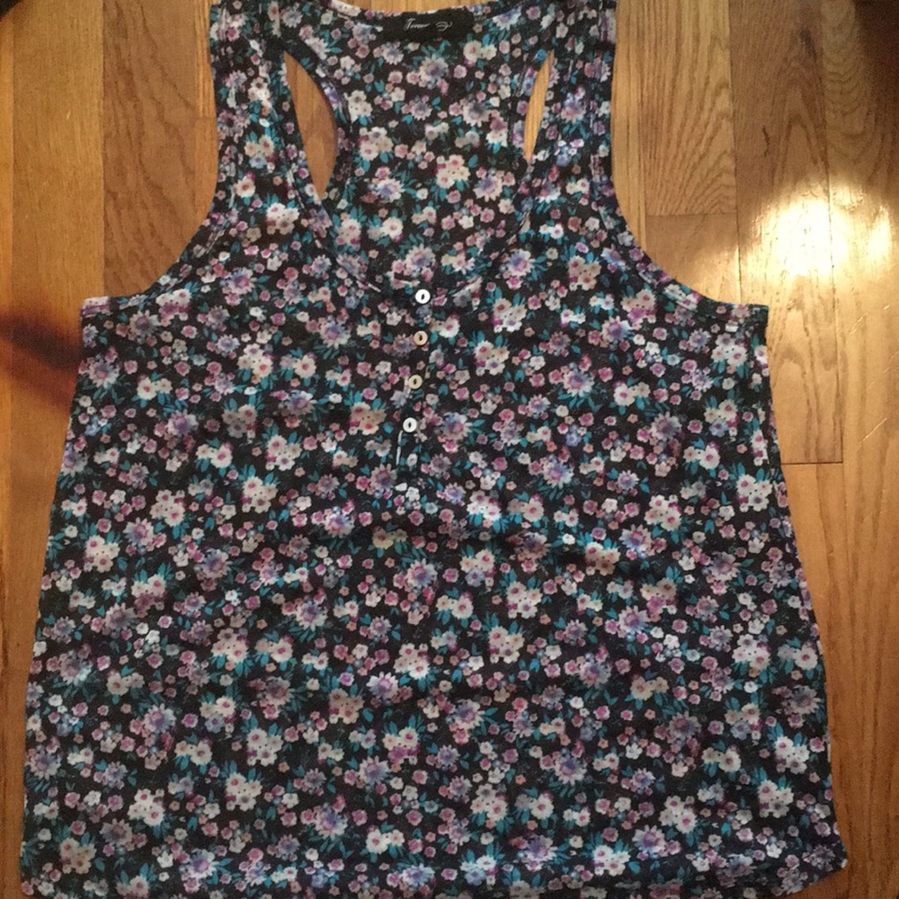 Floral tank top